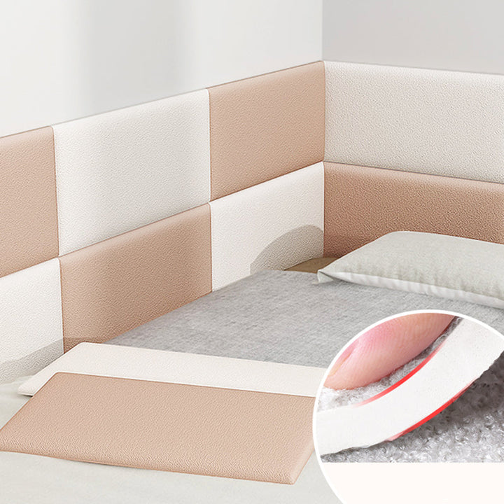 Lisslune | Modern Simple Wall Covering Peel and Stick Soundproof Back Wall Panels