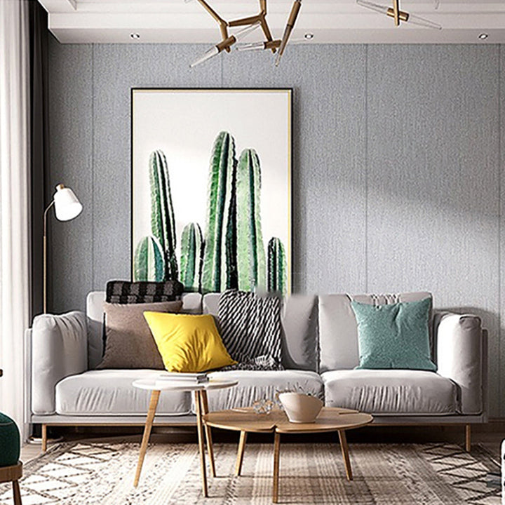 Lisslune | Modern Peel-and-Stick Cladding Waterproof Wall Ceiling for Living Room