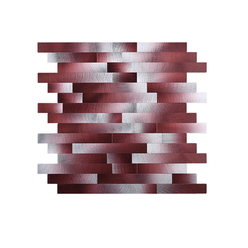 Lisslune | Waterproof Peel & Stick Subway Tile Square Subway Tile Wallpaper