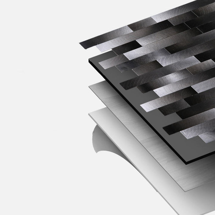 Lisslune | Waterproof Peel & Stick Subway Tile Square Subway Tile Wallpaper