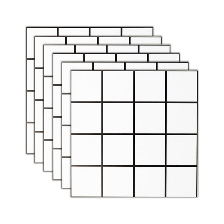 Lisslune | Waterproof Peel & Stick Mosaic Tiles PVC Mosaic Tiles Wallpaper
