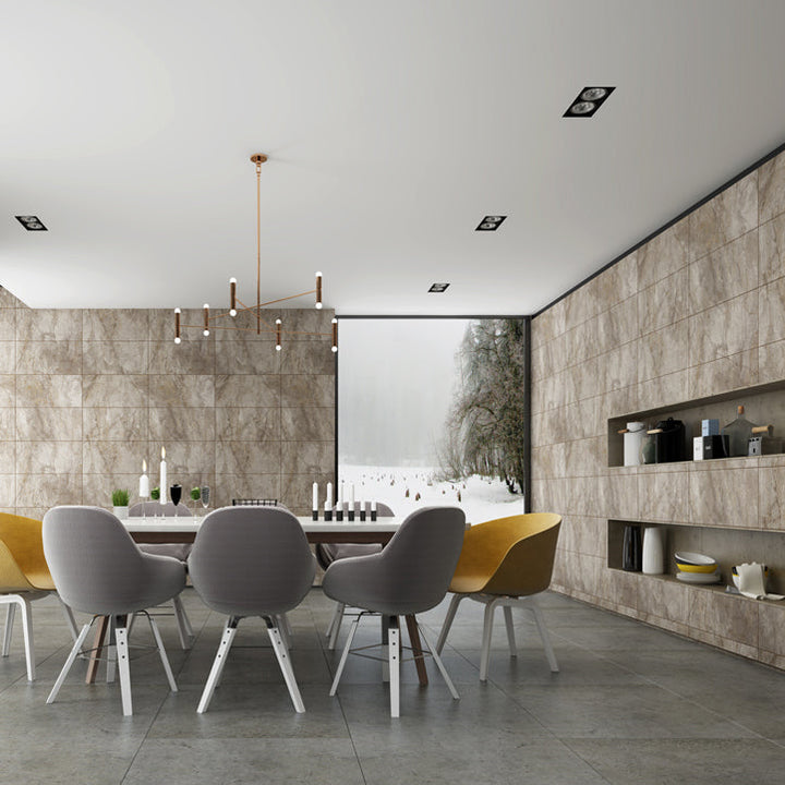 Lisslune | Individual Tiles Wallpaper Rectangular Shape Peel and Stick Wall Tile with Waterproof
