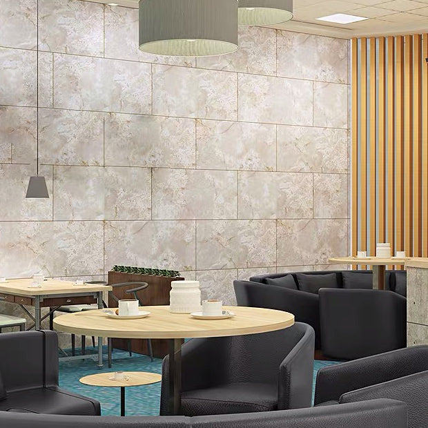 Lisslune | Individual Tiles Wallpaper Rectangular Shape Peel and Stick Wall Tile with Waterproof
