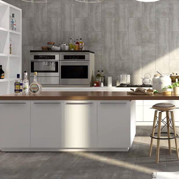 Lisslune | Individual Tiles Wallpaper Rectangular Shape Peel and Stick Wall Tile with Waterproof
