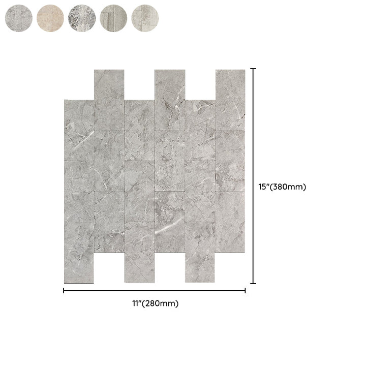 Lisslune | Subway Tile Wallpaper waterproof plastic adhesive tiles