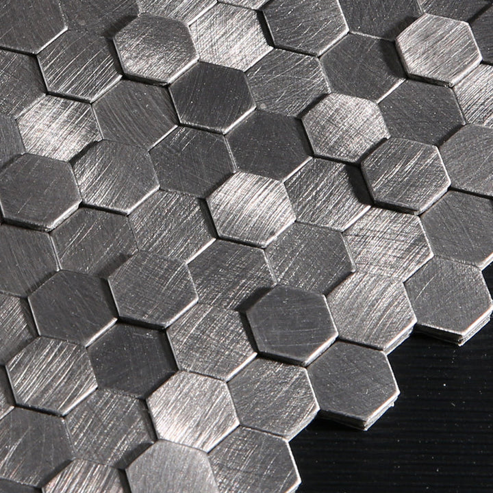 Lisslune | Mosaic Tiles - Waterproof Peel and Stick Wall Tile with Hexagonal Shape
