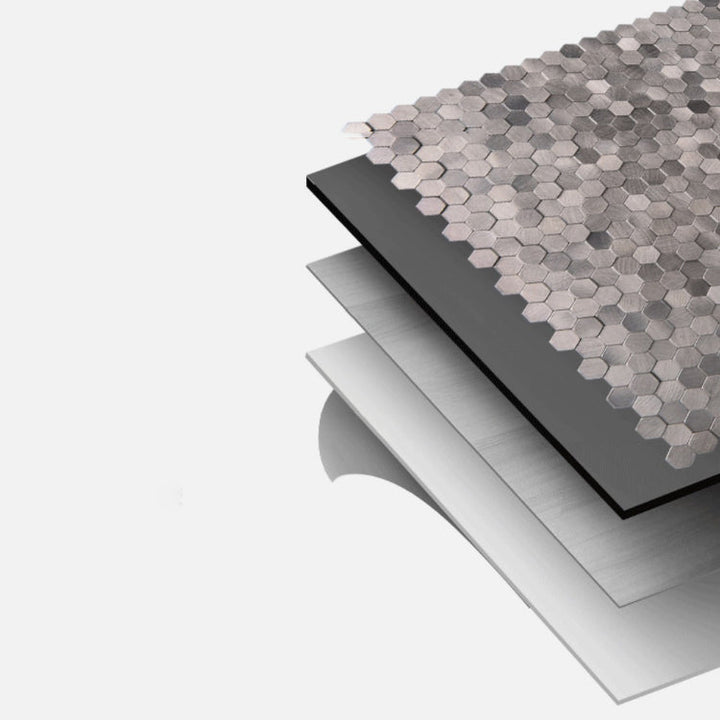 Lisslune | Mosaic Tiles - Waterproof Peel and Stick Wall Tile with Hexagonal Shape
