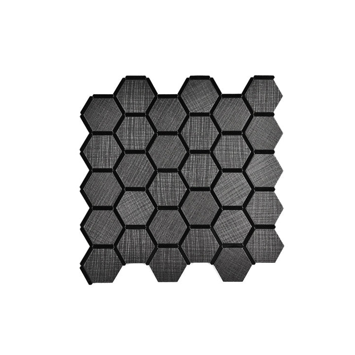 Lisslune | Mosaic Tile Wallpaper Hexagonal Shape Peel and Stick Backsplash