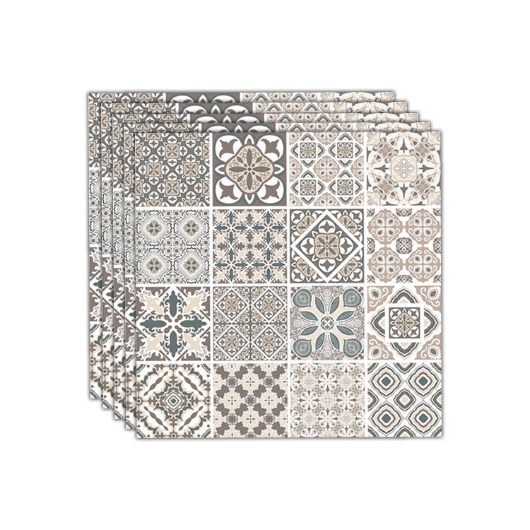 Lisslune | Mosaic tile wallpaper plastic stain-resistant peel and stick mosaic tiles