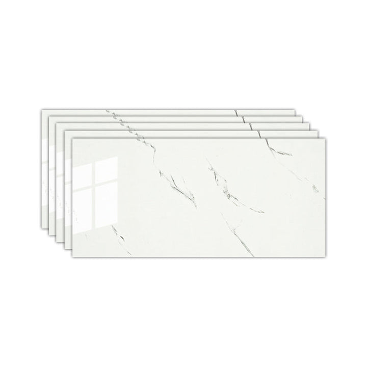 Lisslune | Individual Tiles Wallpaper PVC Stain Resistant Peel and Stick Tiles Wall Tile