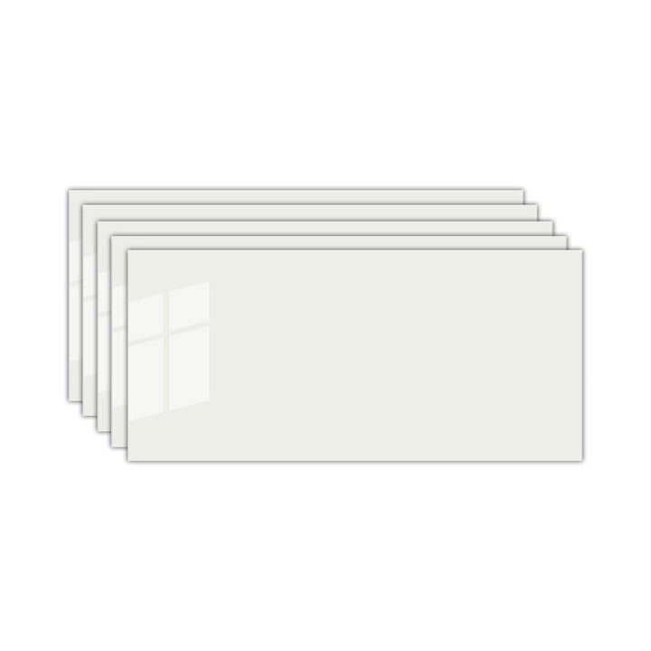 Lisslune | Individual Tiles Wallpaper PVC Stain Resistant Peel and Stick Tiles Wall Tile