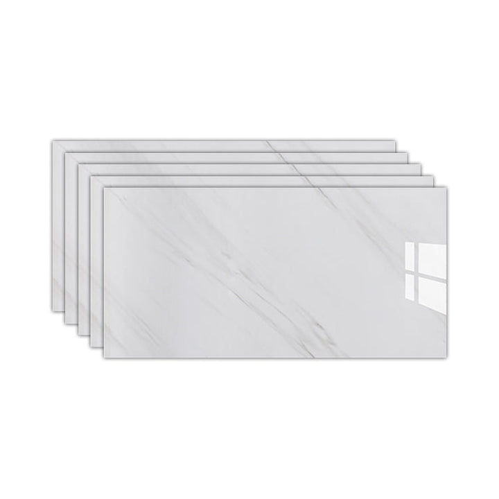 Lisslune | Individual Tiles Wallpaper PVC Stain Resistant Peel and Stick Tiles Wall Tile