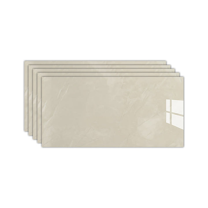 Lisslune | Individual Tiles Wallpaper PVC Stain Resistant Peel and Stick Tiles Wall Tile