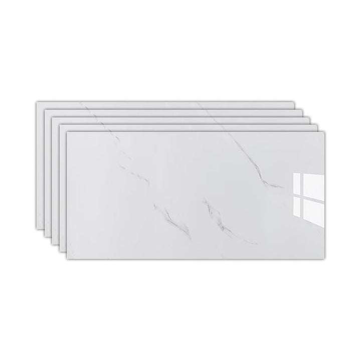 Lisslune | Individual Tiles Wallpaper PVC Stain Resistant Peel and Stick Tiles Wall Tile