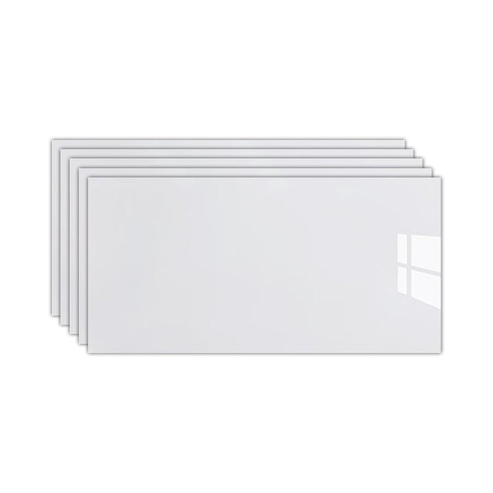 Lisslune | Individual Tiles Wallpaper PVC Stain Resistant Peel and Stick Tiles Wall Tile
