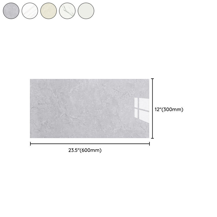 Lisslune | Individual Tiles Wallpaper PVC Stain Resistant Peel and Stick Tiles Wall Tile