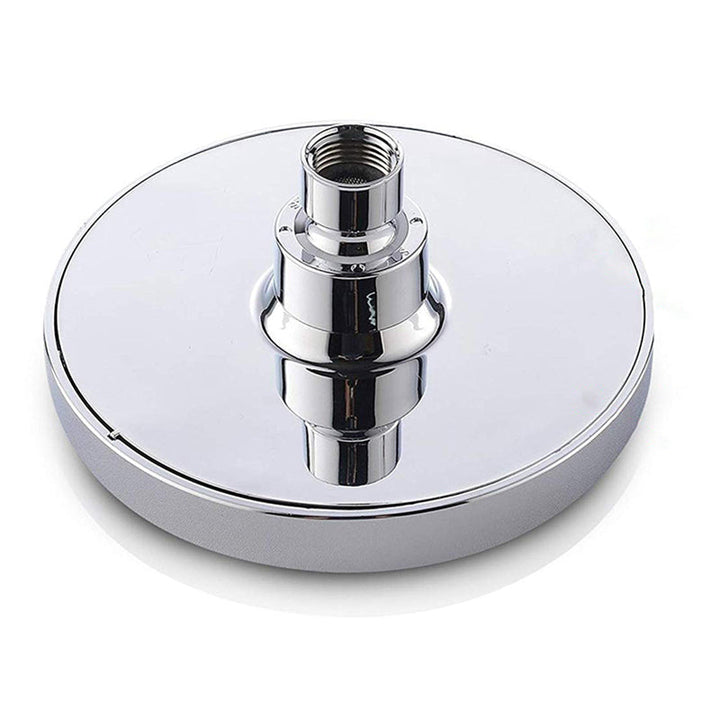 Lisslune | Contemporary round fixed wall shower head Silver shower head