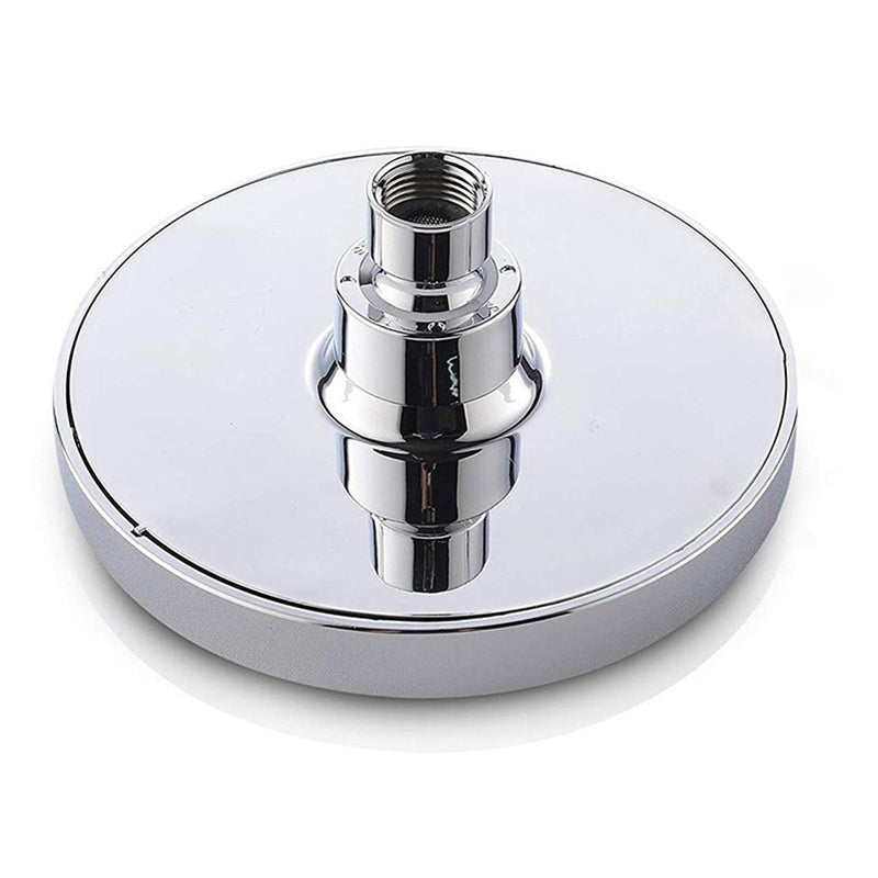 Lisslune | Contemporary round fixed wall shower head Silver shower head