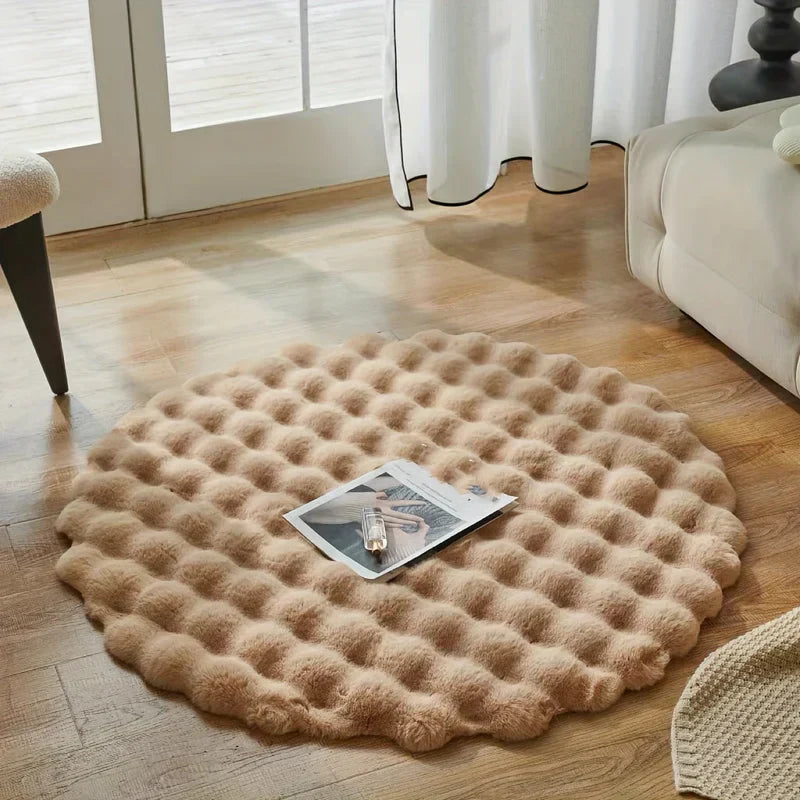 Lisslune | EmberCircle - Warm and elegant round rug