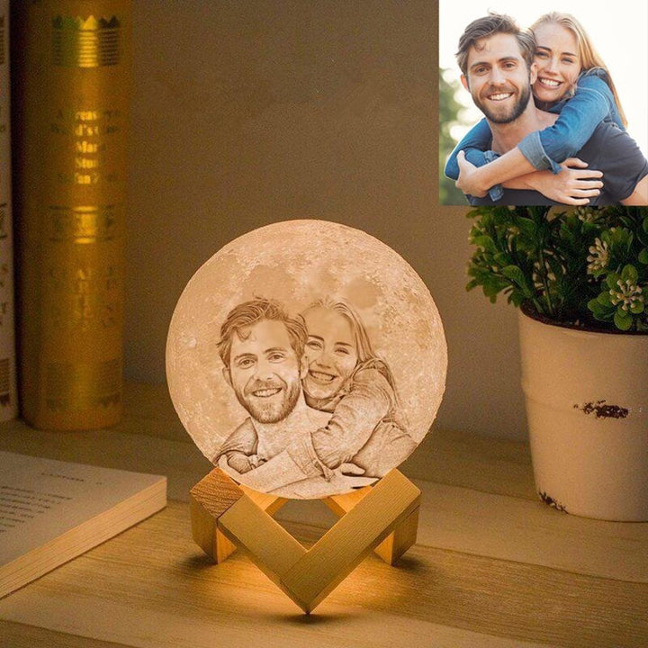 Lisslune | Moon lamp with your own photo