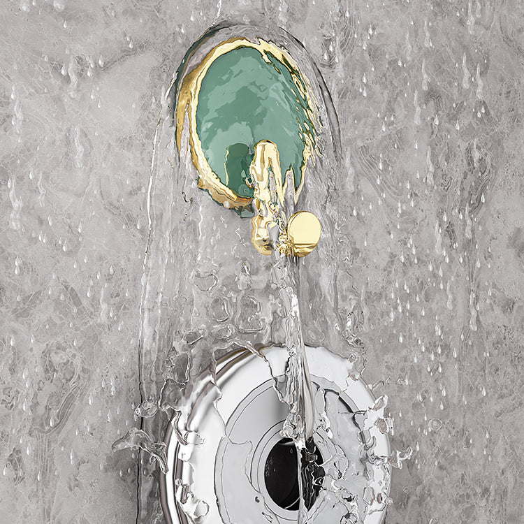 Lisslune | Contemporary 8-piece bathroom set 2.91 inch high bathrobe hooks