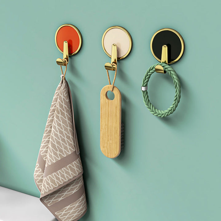 Lisslune | Contemporary 8-piece bathroom set 2.91 inch high bathrobe hooks