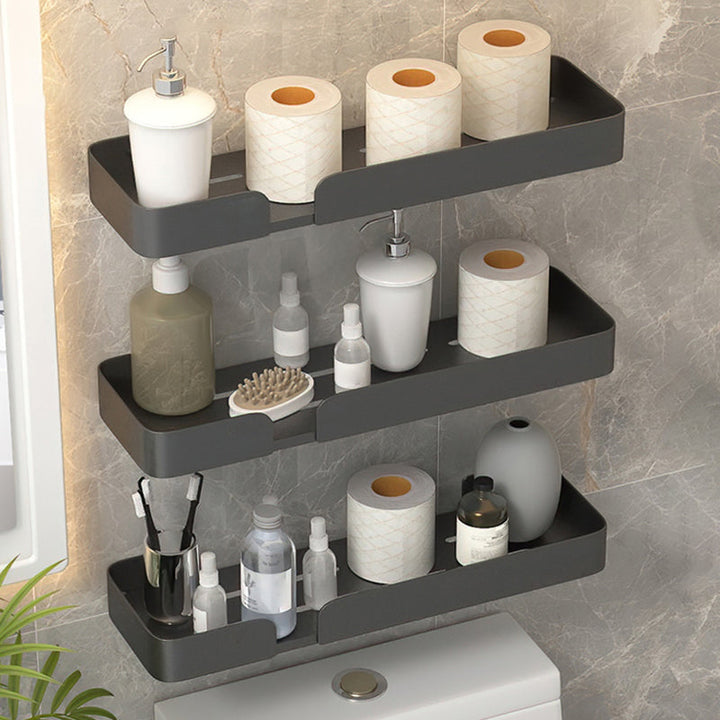 Lisslune | Modern Rectangular Bathroom Shelf 2/3-Piece Bathroom Accessory Set