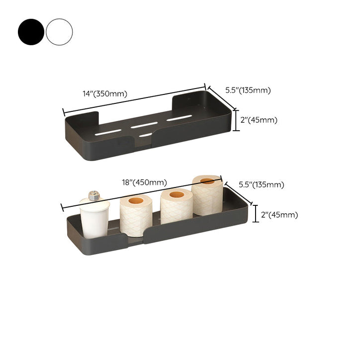 Lisslune | Modern Rectangular Bathroom Shelf 2/3-Piece Bathroom Accessory Set