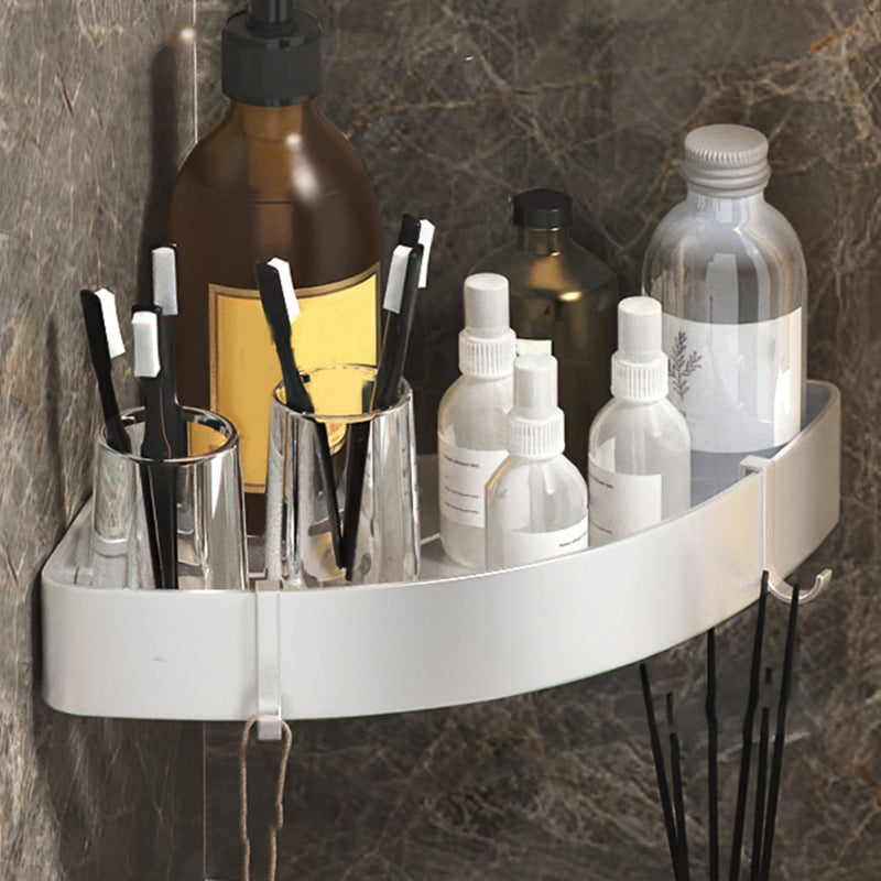 Lisslune | Modern 2/3-piece Bathroom Set Stainless Steel Triangle Bath Shelf made of Aluminum