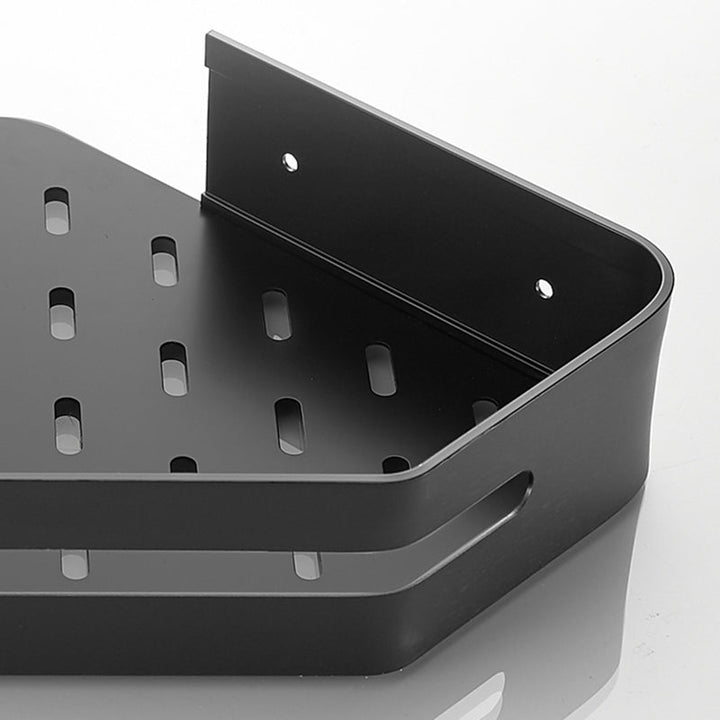 Lisslune | Modern 2/3-piece Bathroom Set Stainless Steel Triangle Bath Shelf made of Aluminum