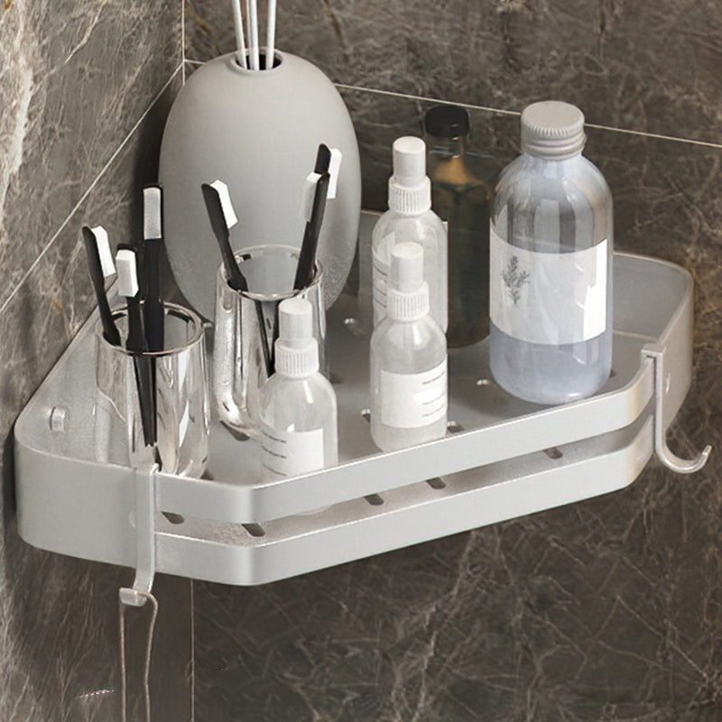 Lisslune | Modern 2/3-piece Bathroom Set Stainless Steel Triangle Bath Shelf made of Aluminum