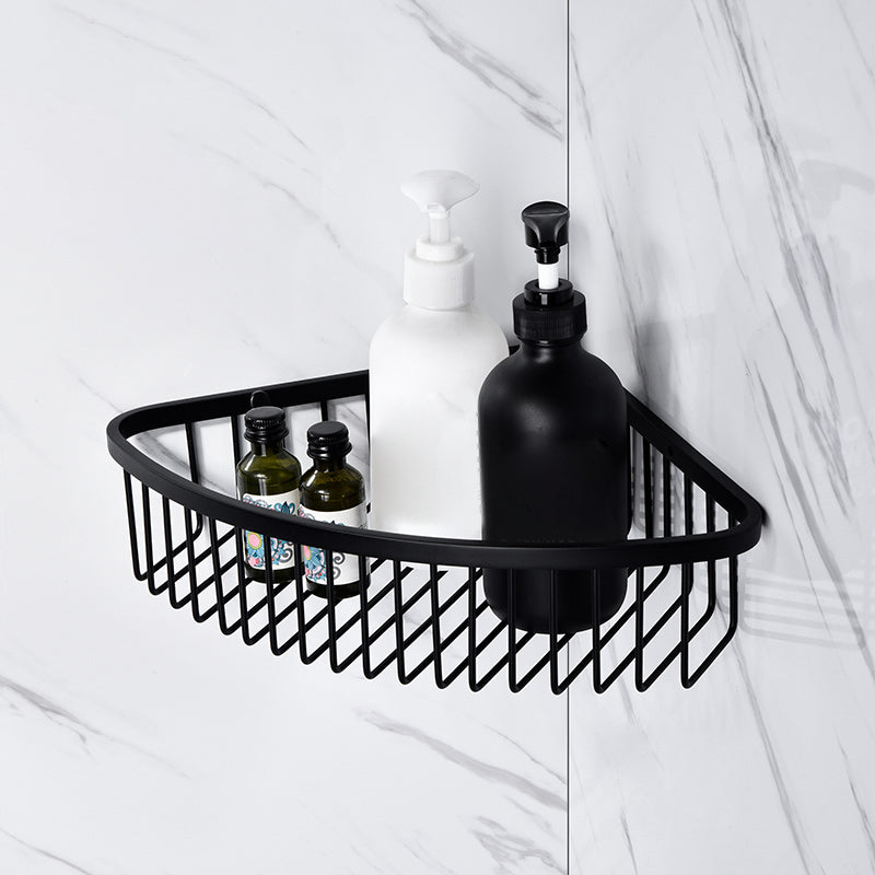 Lisslune | 5-piece Modernism Bathroom Accessory Set in Matte Black Stainless Steel