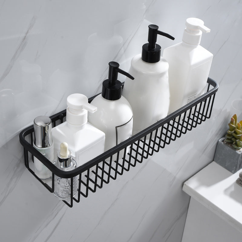 Lisslune | 5-piece Modernism Bathroom Accessory Set in Matte Black Stainless Steel