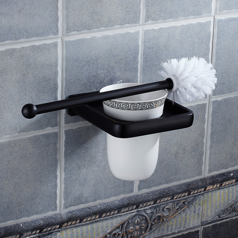 Lisslune | Modern Bathroom Accessories Hardware Set Black Accessories Hardware Set