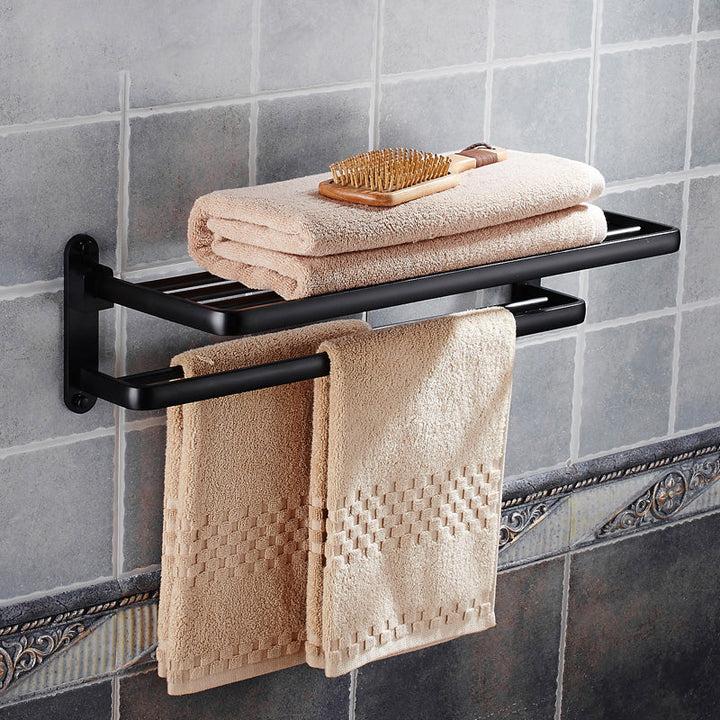 Lisslune | Modern Bathroom Accessories Hardware Set Black Accessories Hardware Set