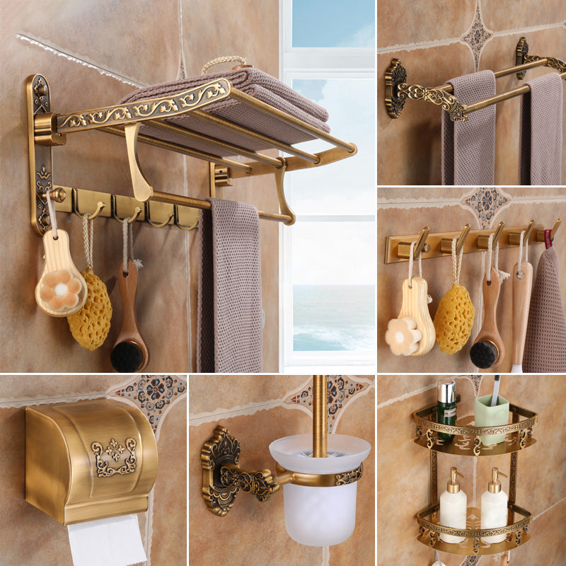 Lisslune | Brass Accessories Hardware Set Traditional Bathroom Accessories Hardware Set