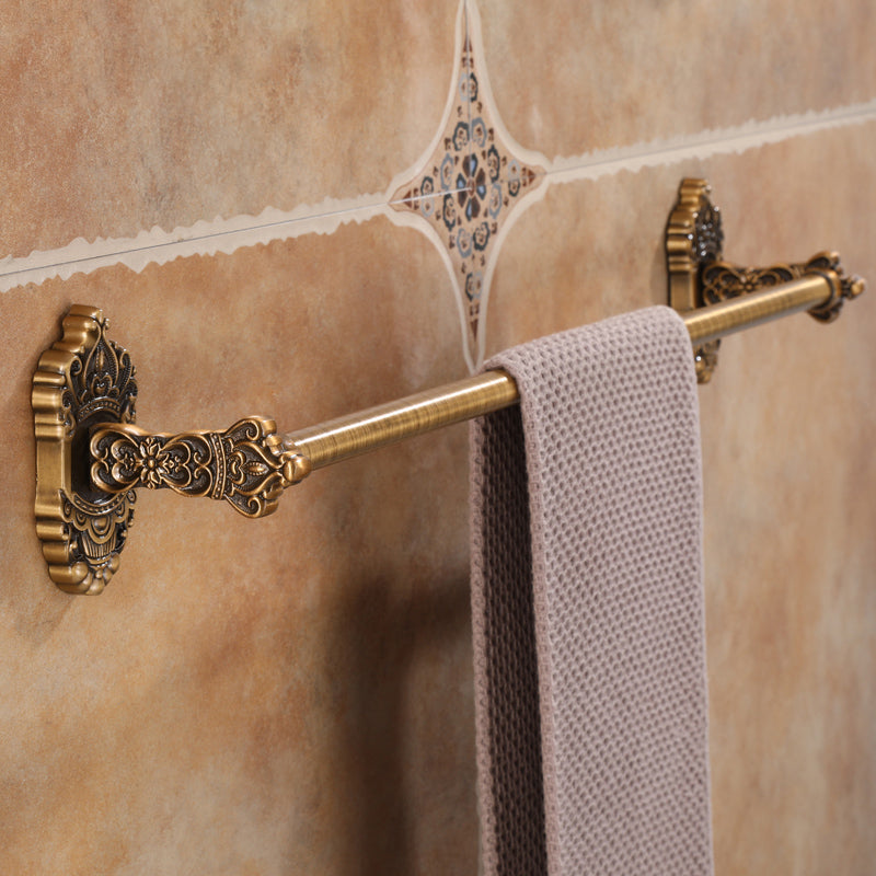 Lisslune | Brass Accessories Hardware Set Traditional Bathroom Accessories Hardware Set