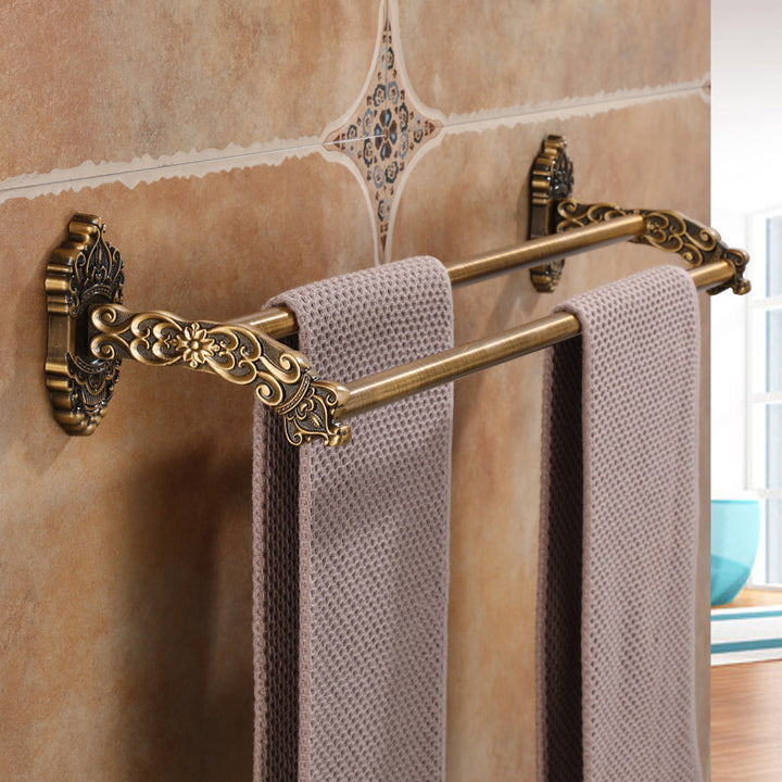 Lisslune | Brass Accessories Hardware Set Traditional Bathroom Accessories Hardware Set