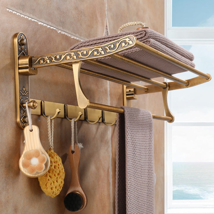 Lisslune | Brass Accessories Hardware Set Traditional Bathroom Accessories Hardware Set