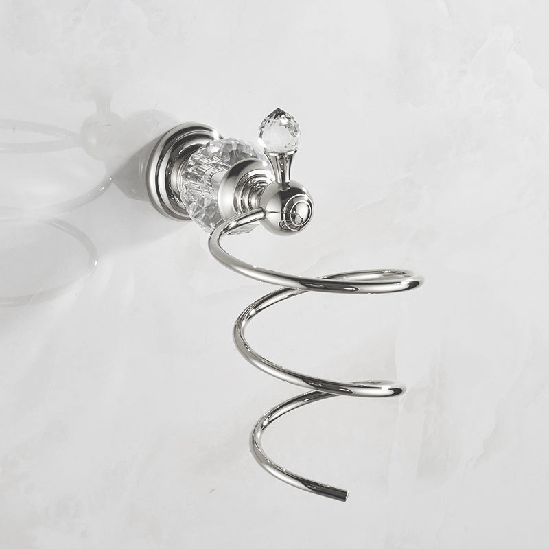 Lisslune | Modern Bathroom Accessories Hardware Set Silver Accessories Hardware Set