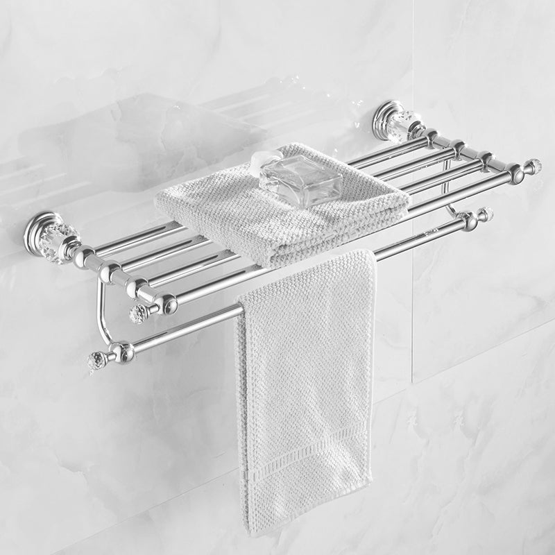 Lisslune | Modern Bathroom Accessories Hardware Set Silver Accessories Hardware Set