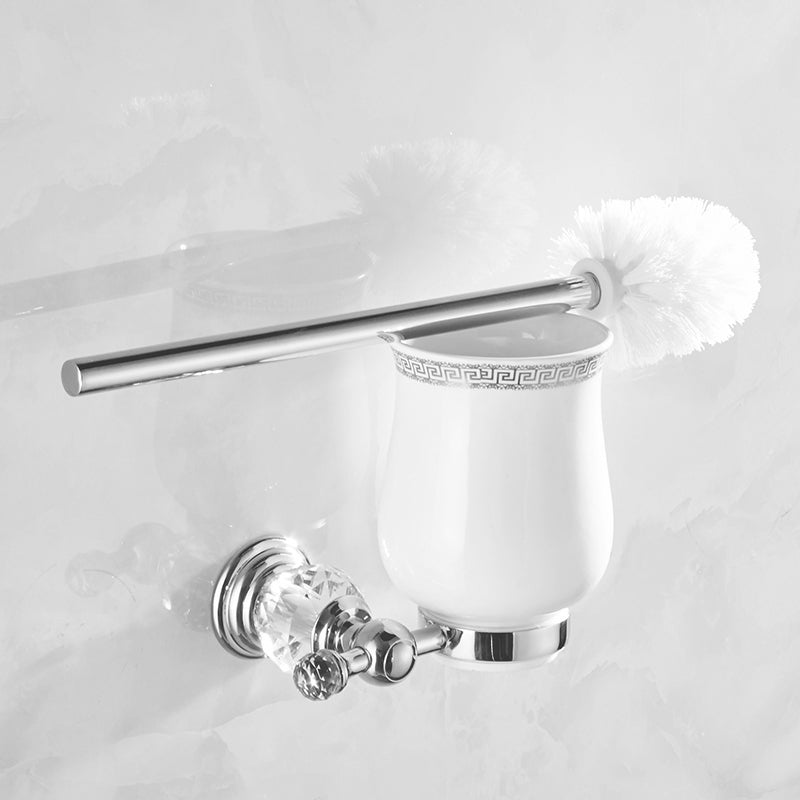 Lisslune | Modern Bathroom Accessories Hardware Set Silver Accessories Hardware Set