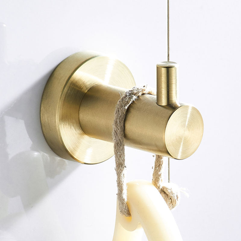 Lisslune | Traditional Brushed Brass Bathroom Accessories As Individual Piece Or In Set Made Of Metal
