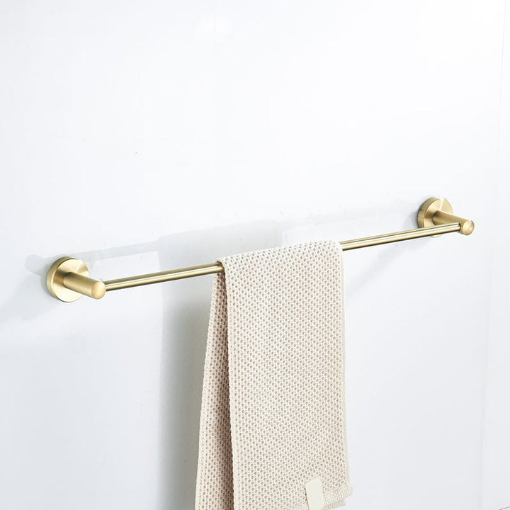 Lisslune | Traditional Brushed Brass Bathroom Accessories As Individual Piece Or In Set Made Of Metal