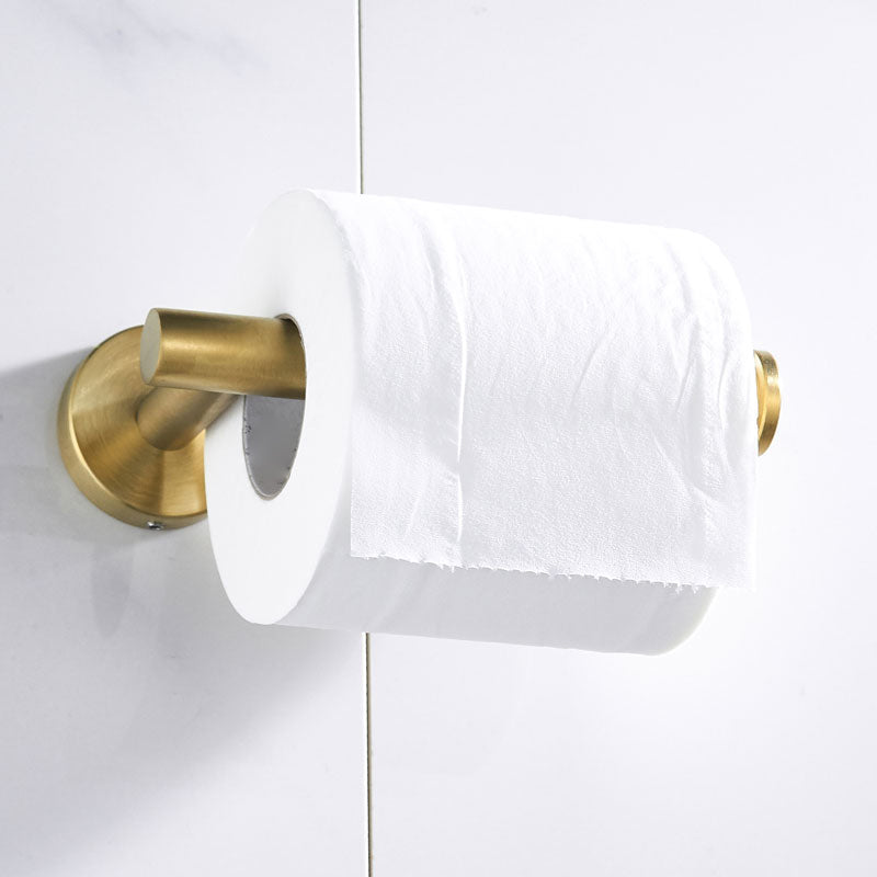Lisslune | Traditional Brushed Brass Bathroom Accessories As Individual Piece Or In Set made of Metal