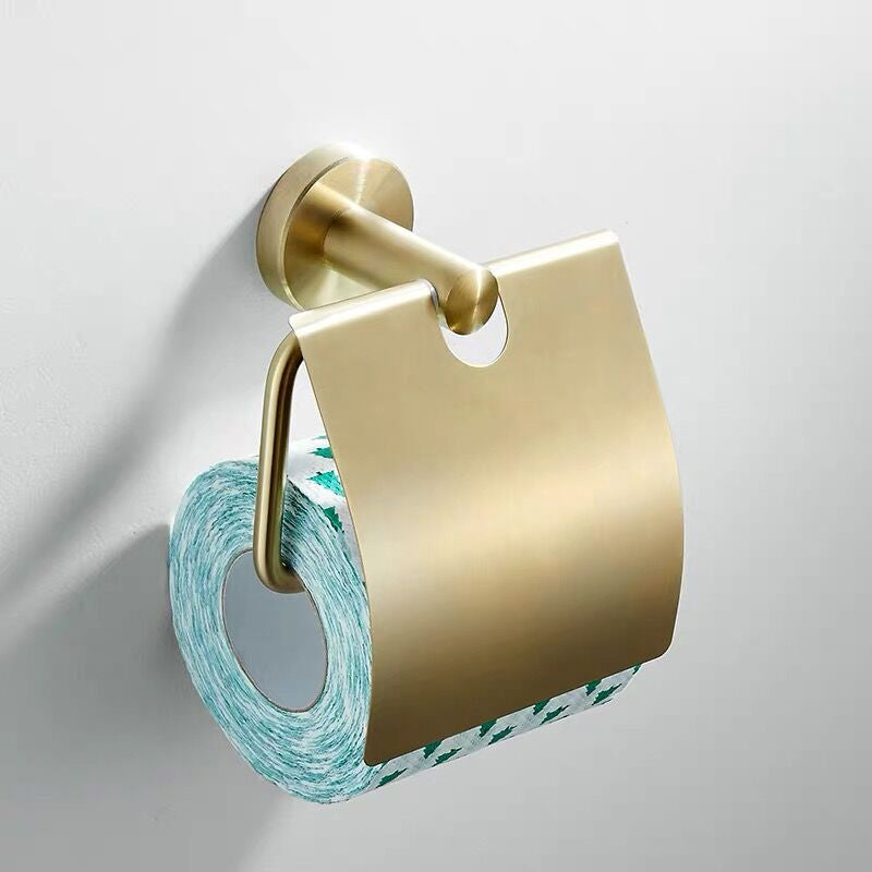 Lisslune | Traditional Brushed Brass Bathroom Accessories As Individual Piece Or In Set Made Of Metal