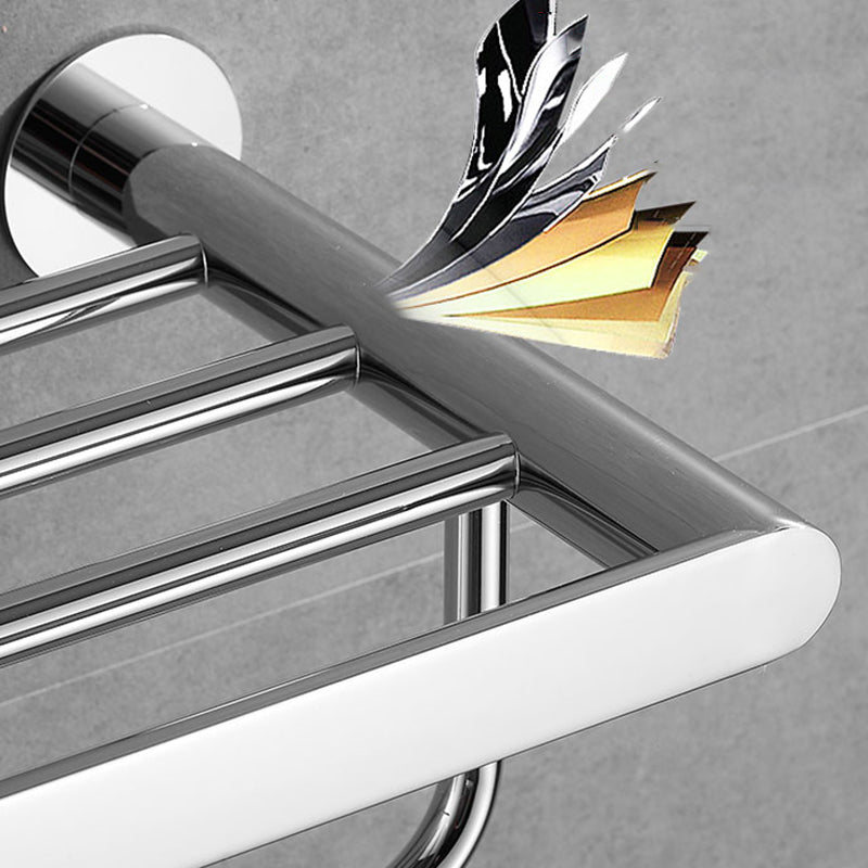 Lisslune | Modern Bathroom Accessories Hardware Set Silver Bathroom Hardware Set