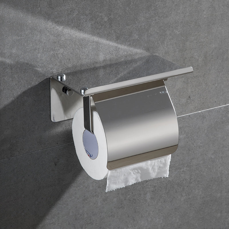 Lisslune | Modern Bathroom Accessories Hardware Set Silver Bathroom Hardware Set
