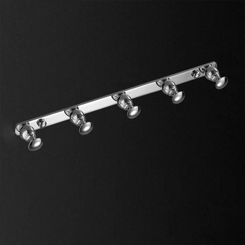 Lisslune | Modern Bathroom Accessories Hardware Set Silver Bathroom Hardware Set