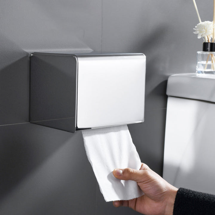 Lisslune | Contemporary Metal Bathroom Accessories Single Piece or as Set with Paper Holder